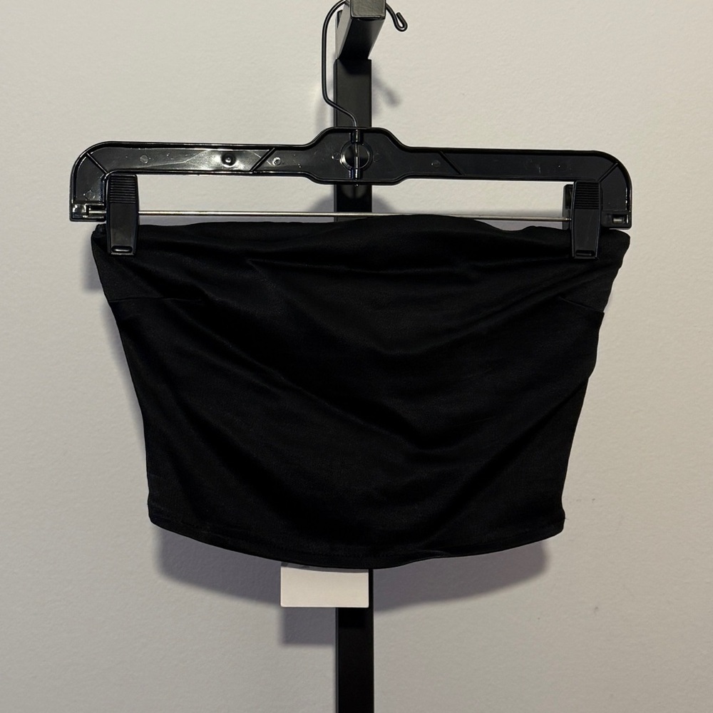 Zara Satin Tube Top Size S NEW - Picture 2 of 5
